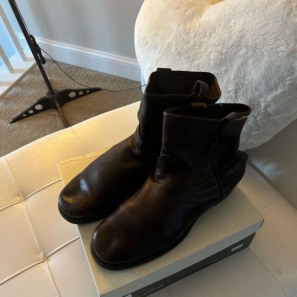 Vintage Vulcan Durango Men's Vintage Leather Boots. - Picture 4 of 7